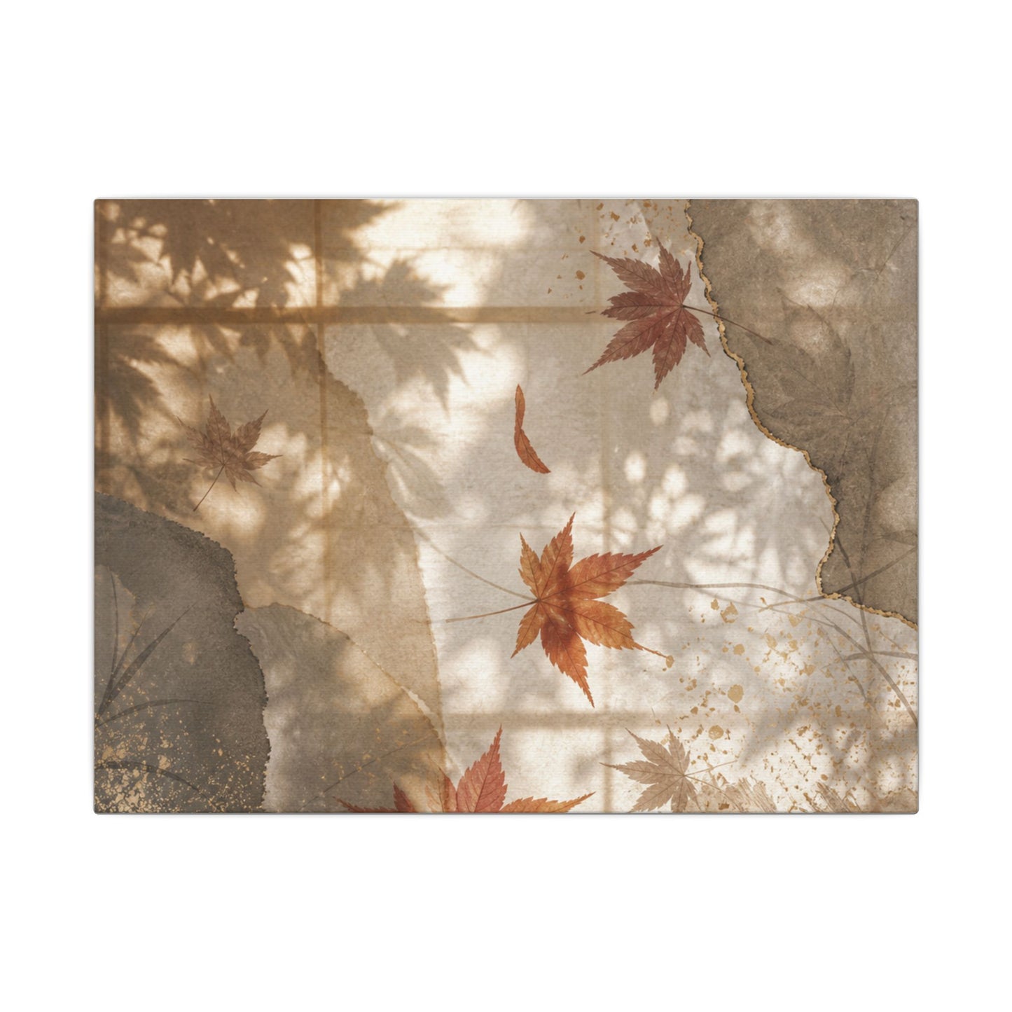 Datsuzoku Shoji Screen Canvas Art - Japandi Japanese Pattern
