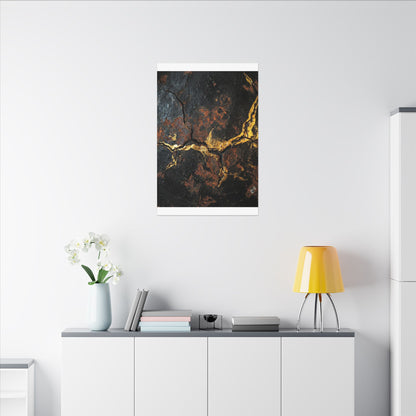 Kintsugi Broken Beauty Canvas Art