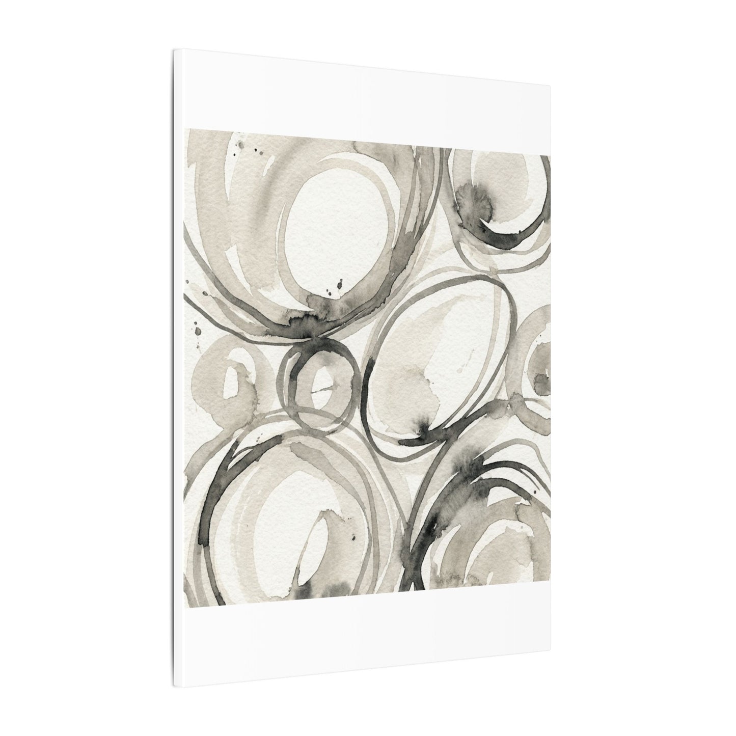 Handcrafted Feel Japandi Watercolor Canvas Art