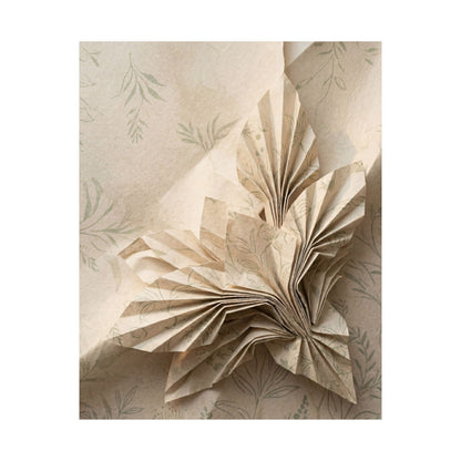 Dawn Paper Fold Wall Art Print - Japandi Fukinsei