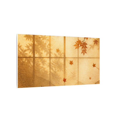 Shoji Screen Texture Canvas Art | Earthy Japandi Art