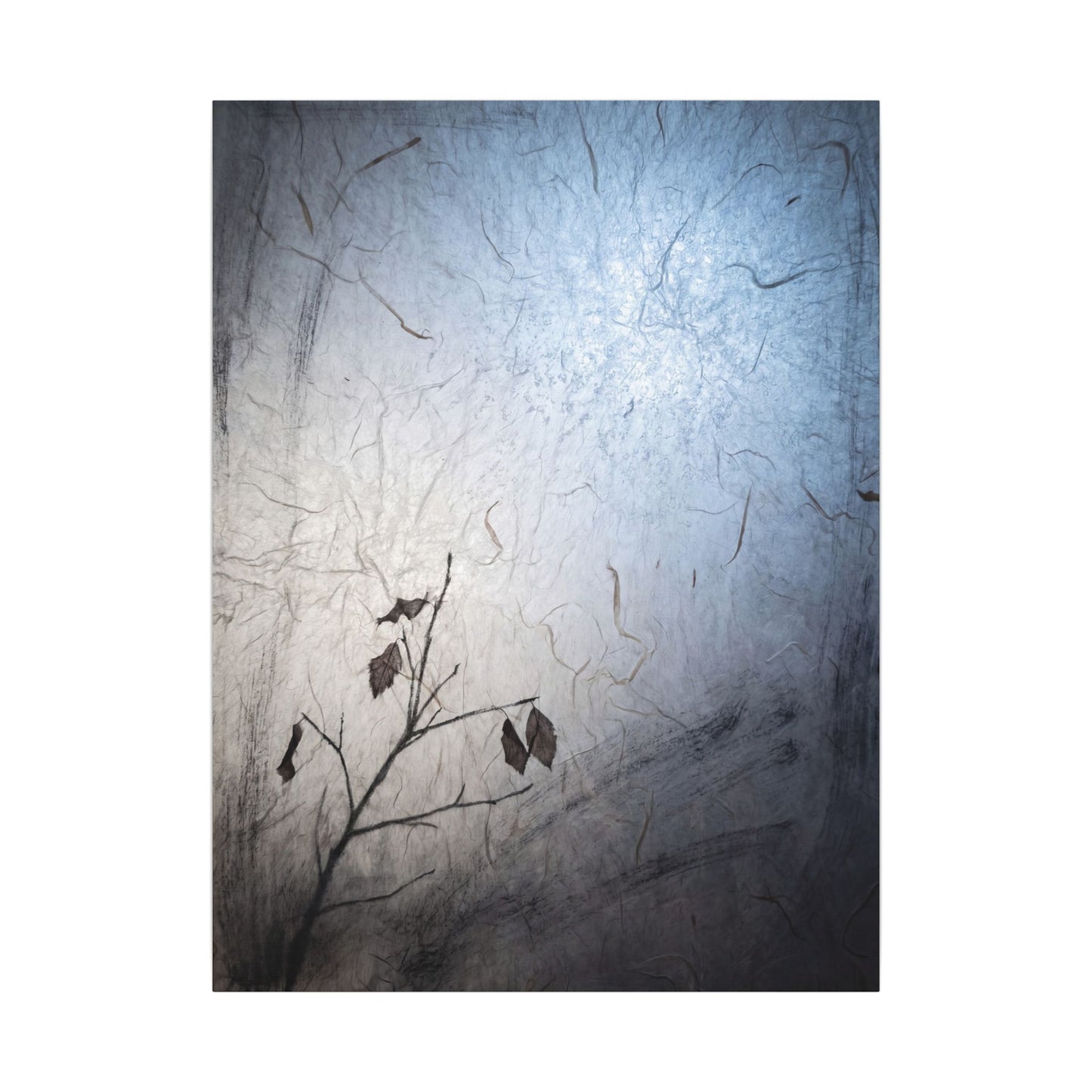 Moonlight Shoji Screen Canvas Art - Japandi Shibui