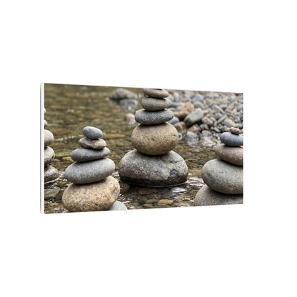 Bamboo Grove Winter Canvas Art | Zen Serene Design