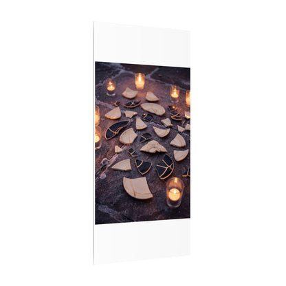 Winter Broken Pottery Broken Beauty Canvas Art | Beautiful Decor