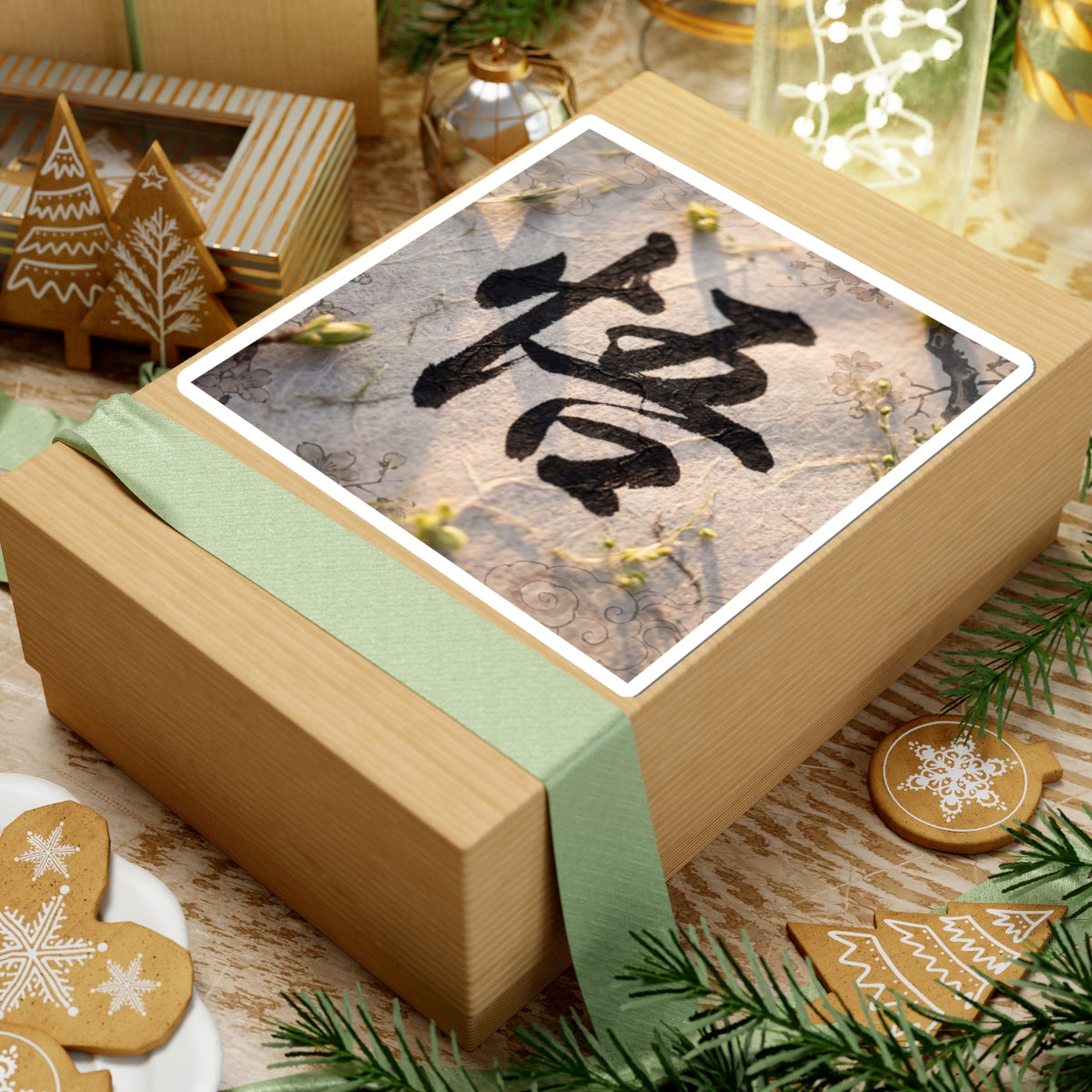 Art Spring Sticker | Zen Contemplative Design