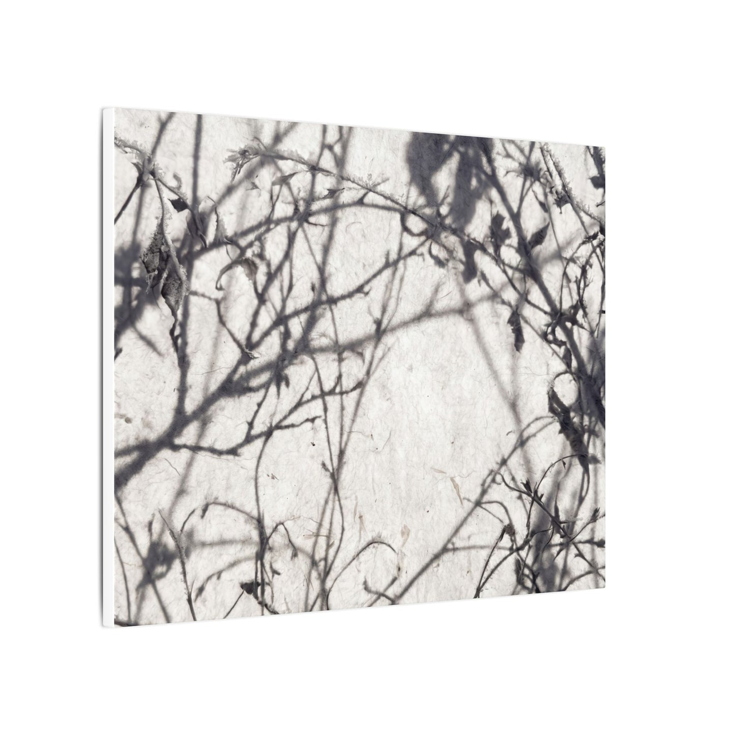 Winter Shadow Play Japanese Pattern Canvas Art | Elegant Decor