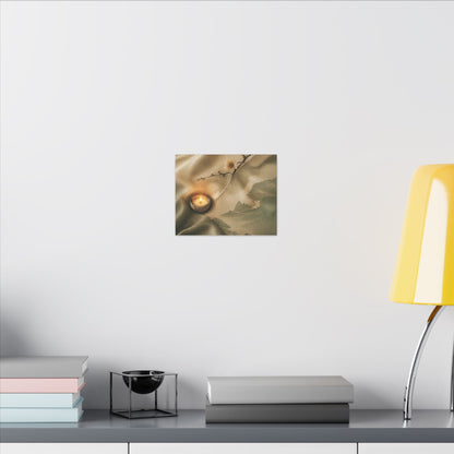 Silk Drape Japanese Pattern Canvas Art | Warm Japandi Art