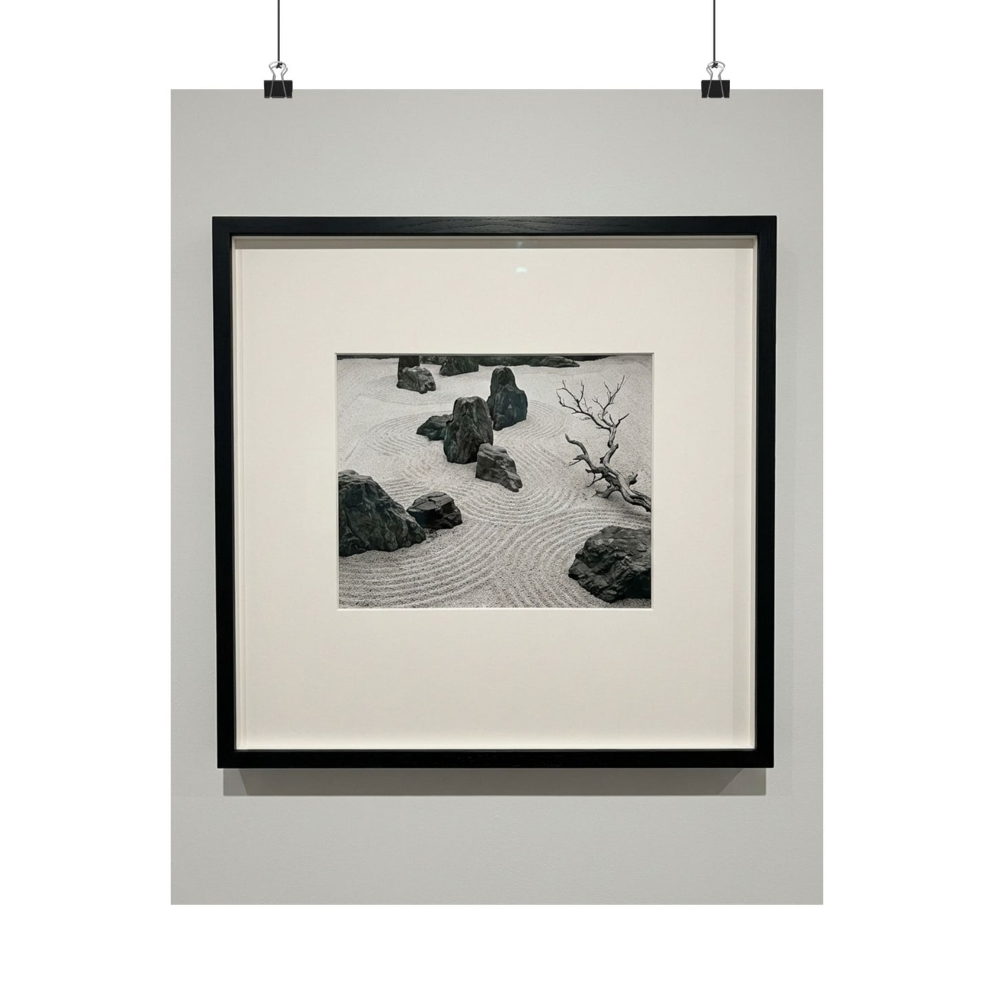 Karesansui Dry Zen Karesansui Wall Art Print | Karesansui Dry Karesansui Art Print
