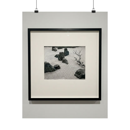 Karesansui Dry Zen Karesansui Wall Art Print | Karesansui Dry Karesansui Art Print