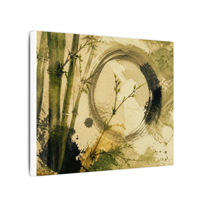 Ink Brushstroke Sumi E Canvas Art | Calm Zen Art