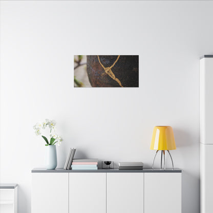 Dawn Tea Ceremony Canvas Art - Kintsugi Mono No Aware