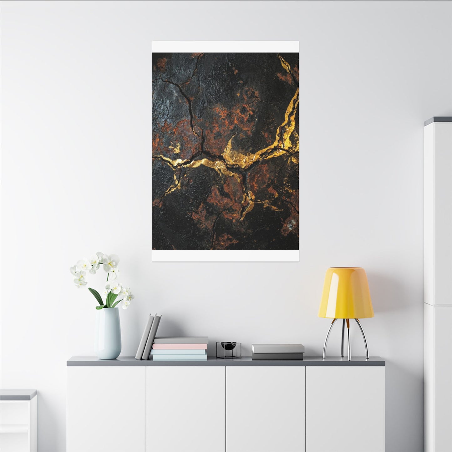 Kintsugi Broken Beauty Canvas Art