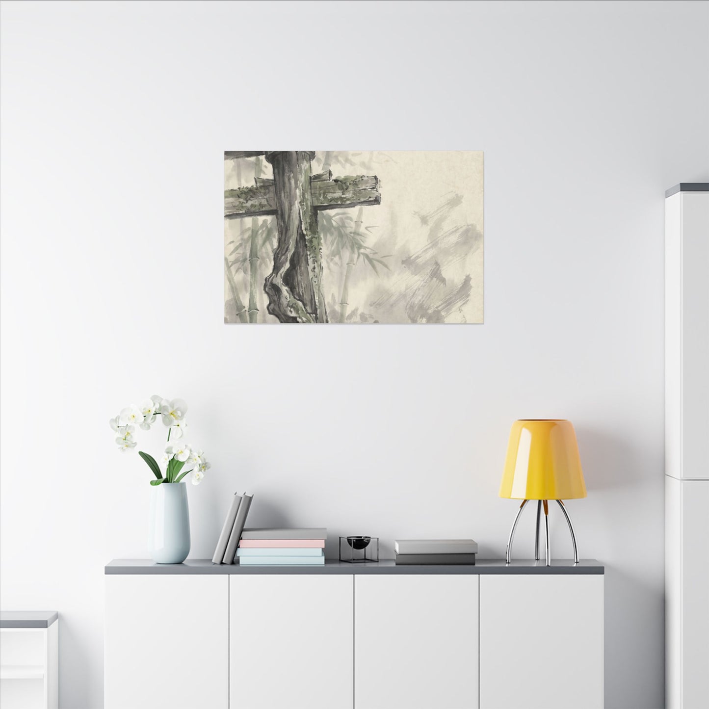 Torii Gate Summer Canvas Art | Zen Tranquil Design