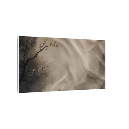 Silk Drape Canvas Art | Spring Japandi Japanese Pattern Art