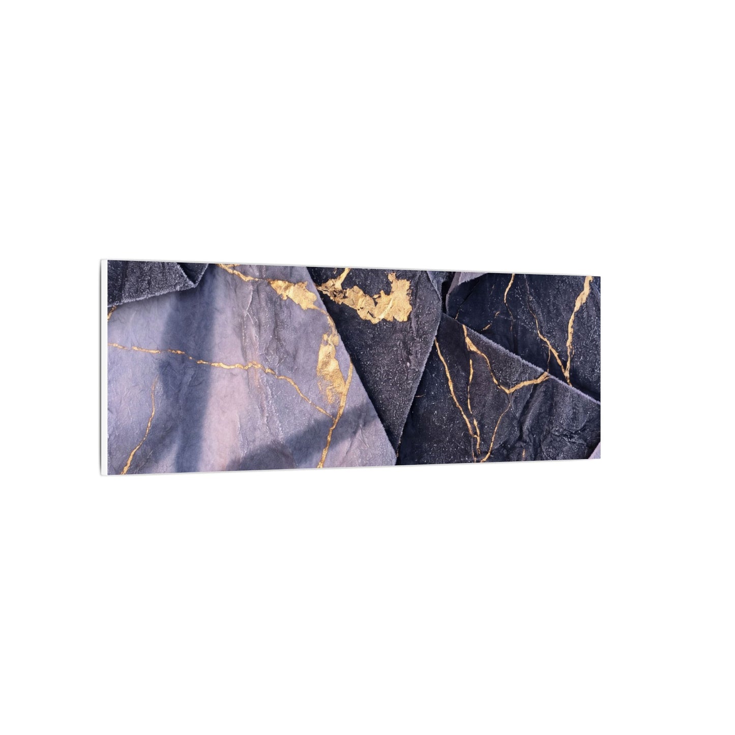 Seijaku Paper Fold Canvas Art - Kintsugi Gold Vein