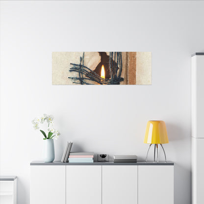 Winter Shoji Screen Broken Beauty Canvas Art | Resilient Decor
