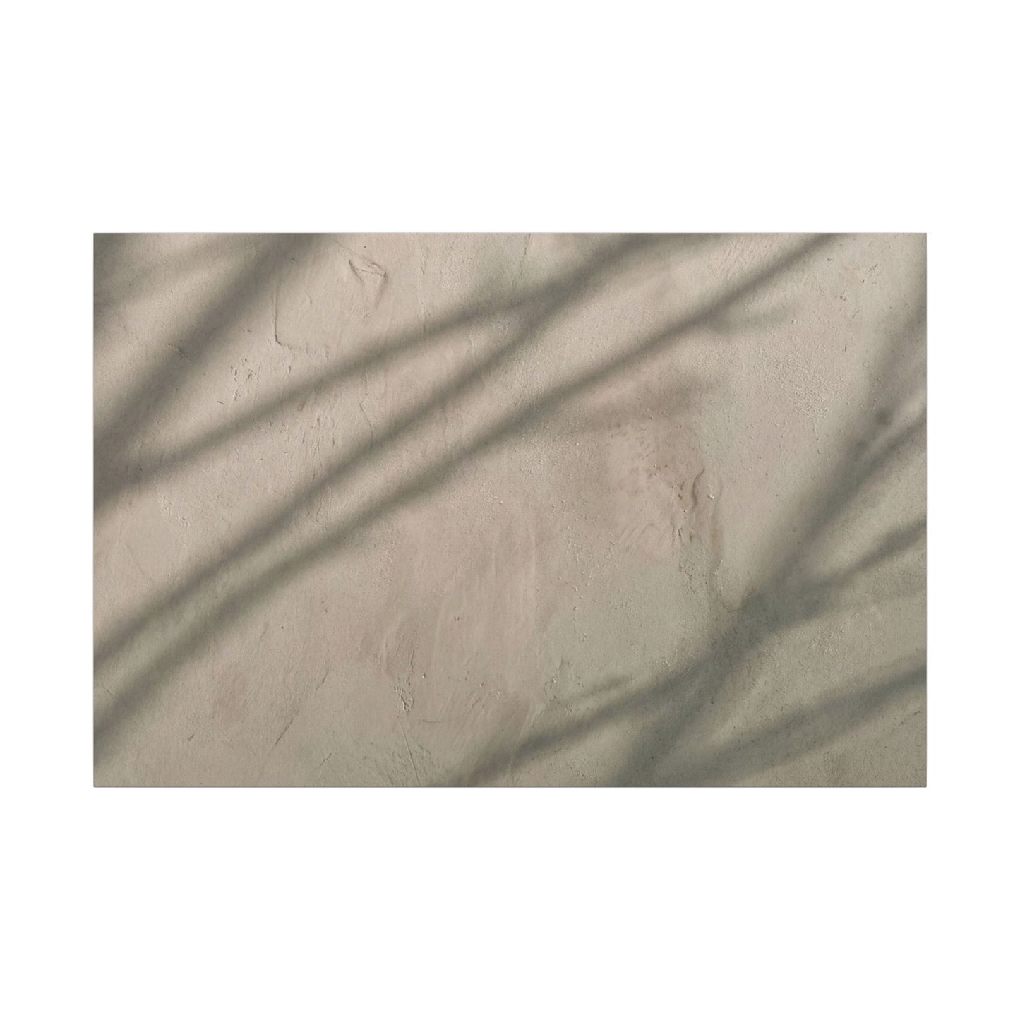 Shadow Play Japanese Pattern Canvas Art | Warm Japandi Art