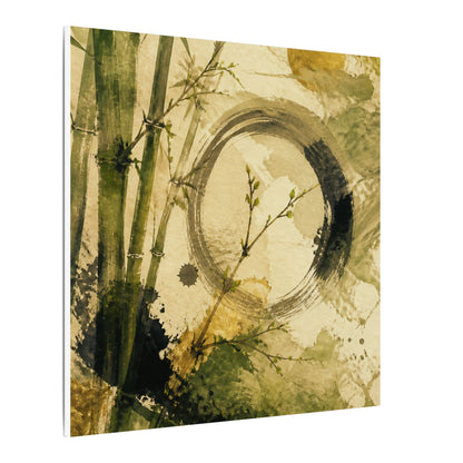 Ink Brushstroke Sumi E Canvas Art | Calm Zen Art