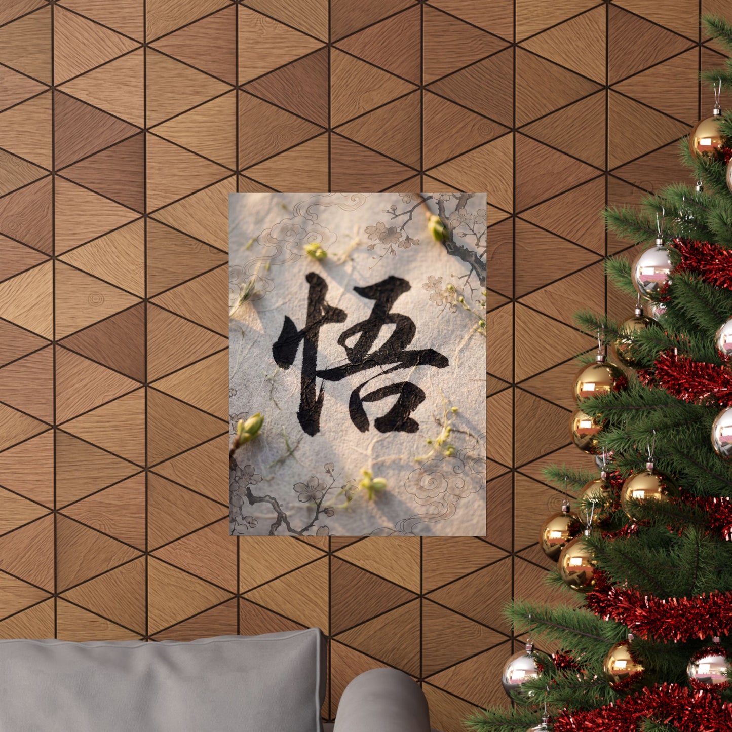 Art Wall Art Print | Spring Zen Ukiyo E Inspired Art