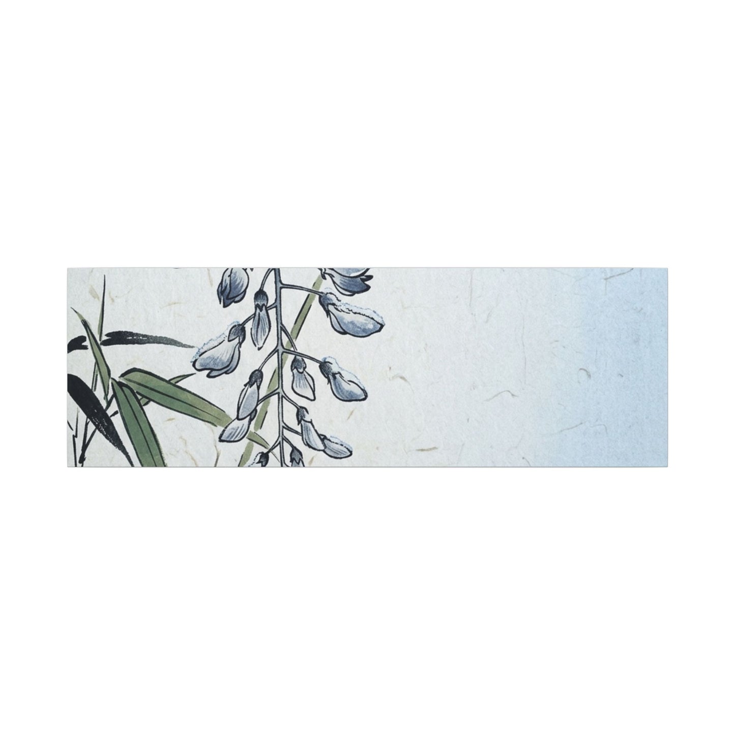 Zen Wisteria in Moonlight | Ukiyo E Inspired Canvas Art