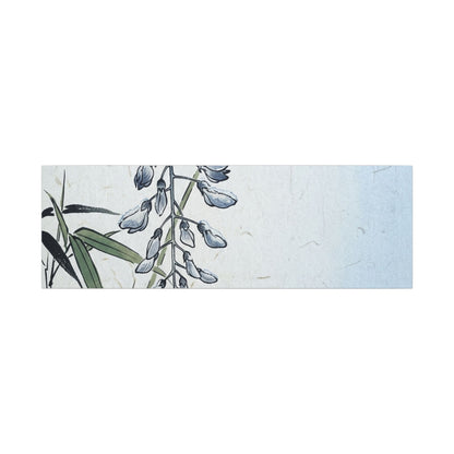 Zen Wisteria in Moonlight | Ukiyo E Inspired Canvas Art