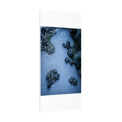 Earthy Silk Drape Canvas Art - Minimal Line Japandi