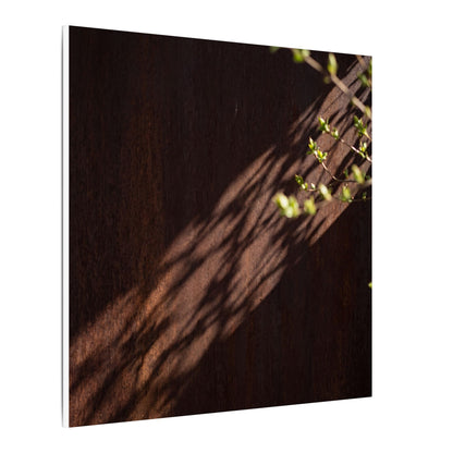 Rust Patina Moody Minimal Canvas Art | Sophisticated Dark Japandi Art