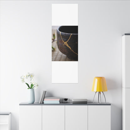 Dawn Tea Ceremony Canvas Art - Kintsugi Mono No Aware