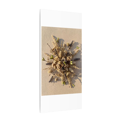 Dried Flowers Spring Canvas Art | Japandi Earthy Design