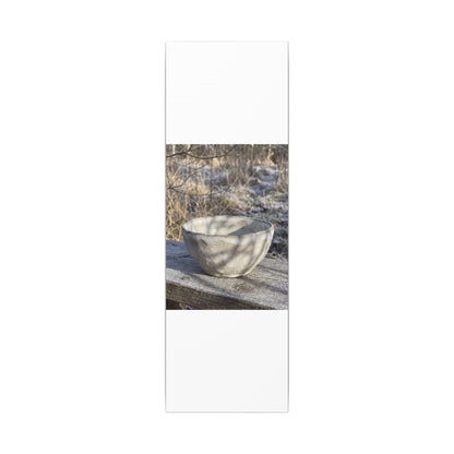 Dappled Ceramic Bowl Canvas Art - Japandi Fukinsei