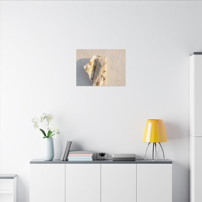 Paper Fold Canvas Art | Winter Japandi Texture Art
