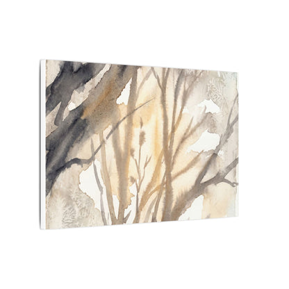 Ma Shadow Play Canvas Art - Japandi Watercolor