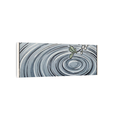 Calm Water Ripple Canvas Art - Ukiyo E Inspired Zen