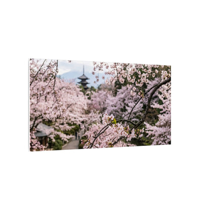 Japandi Ceramic Bowl in Golden Hour | Watercolor Canvas Art