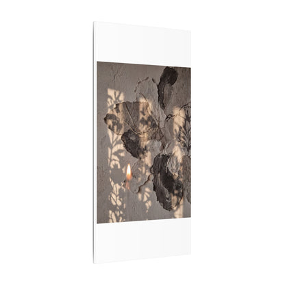 Shadow Play Summer Canvas Art | Japandi Elegant Design
