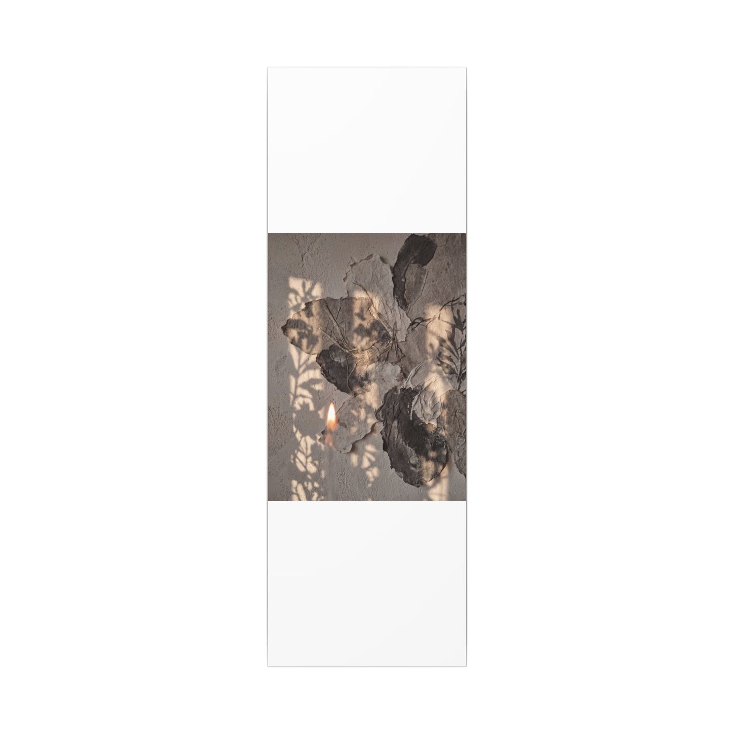 Shadow Play Summer Canvas Art | Japandi Elegant Design