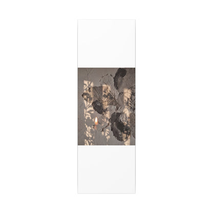 Shadow Play Summer Canvas Art | Japandi Elegant Design