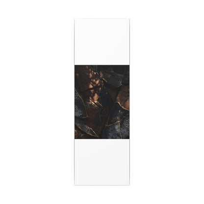 Fukinsei Broken Pottery Canvas Art - Dark Japandi Dark Texture
