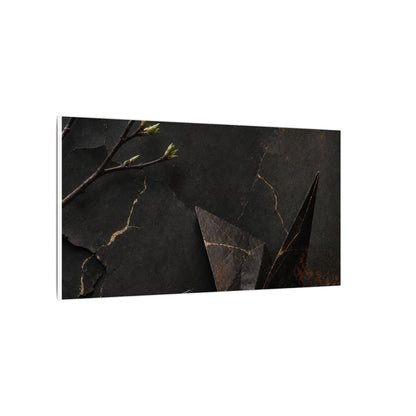 Paper Fold Canvas Art | Spring Kintsugi Broken Beauty Art