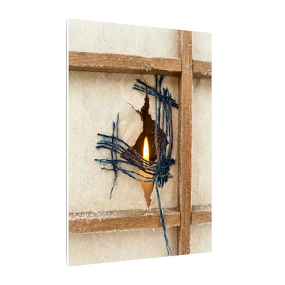 Winter Shoji Screen Broken Beauty Canvas Art | Resilient Decor