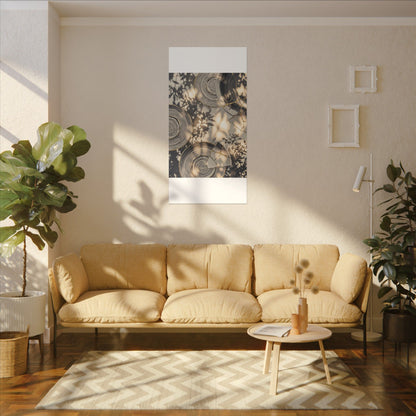 Healing Water Ripple Canvas Art - Gold Vein Kintsugi
