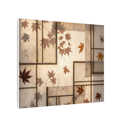 Shoji Screen Japanese Pattern Canvas Art | Neutral Japandi Art