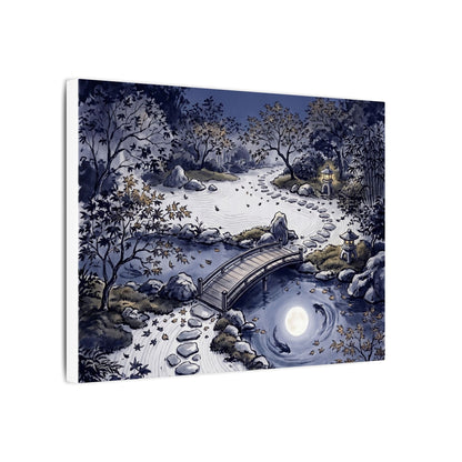 Torii Gate Enso Canvas Art | Contemplative Zen Art