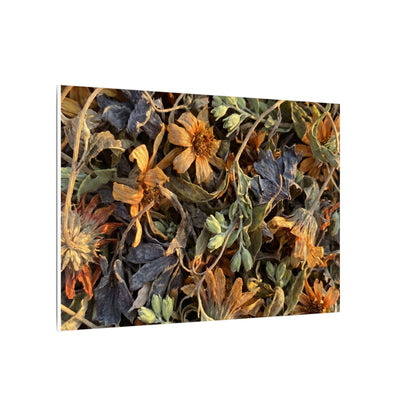 Spring Dried Flowers Japanese Pattern Canvas Art | Warm Decor