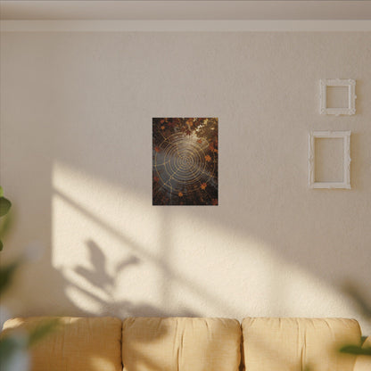 Artful Water Ripple Canvas Art - Gold Vein Kintsugi