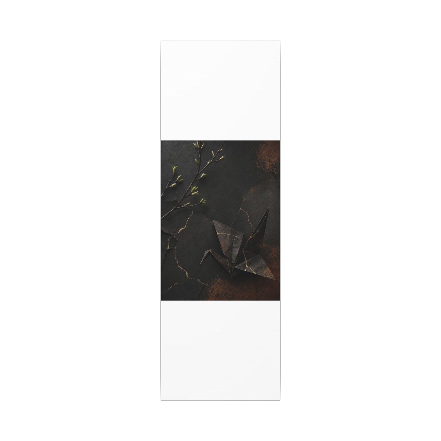 Paper Fold Canvas Art | Spring Kintsugi Broken Beauty Art