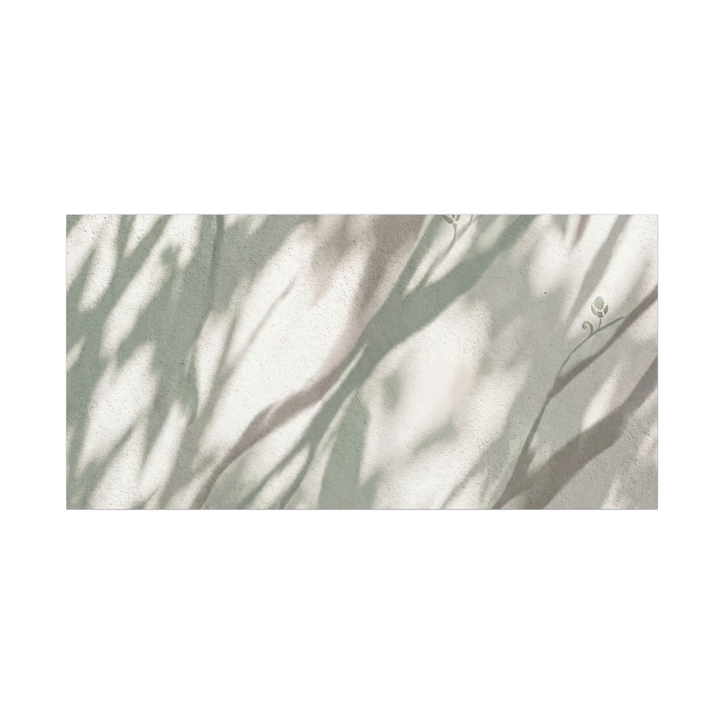 Japandi Shadow Play in Dappled | Japanese Pattern Canvas Art