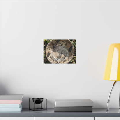 Elegant Ceramic Bowl Canvas Art - Japanese Pattern Japandi