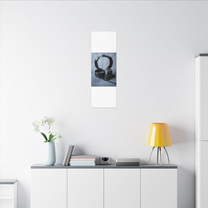 Tea Ceremony Canvas Art | Winter Zen Enso Art