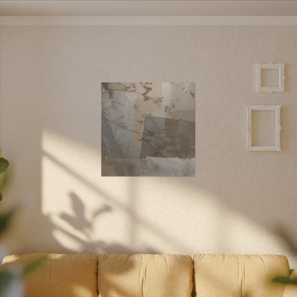 Neutral Shadow Play Canvas Art - Texture Japandi